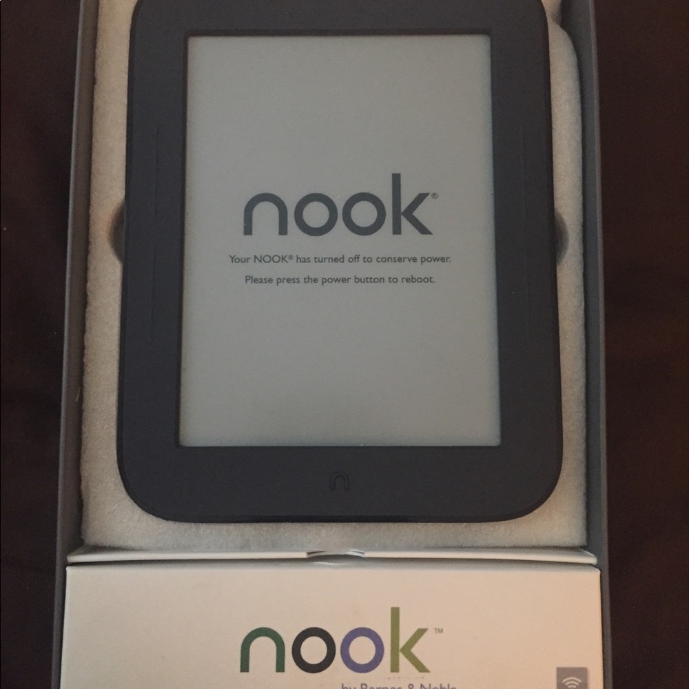 Nook! Gently used. Smoke free home!
